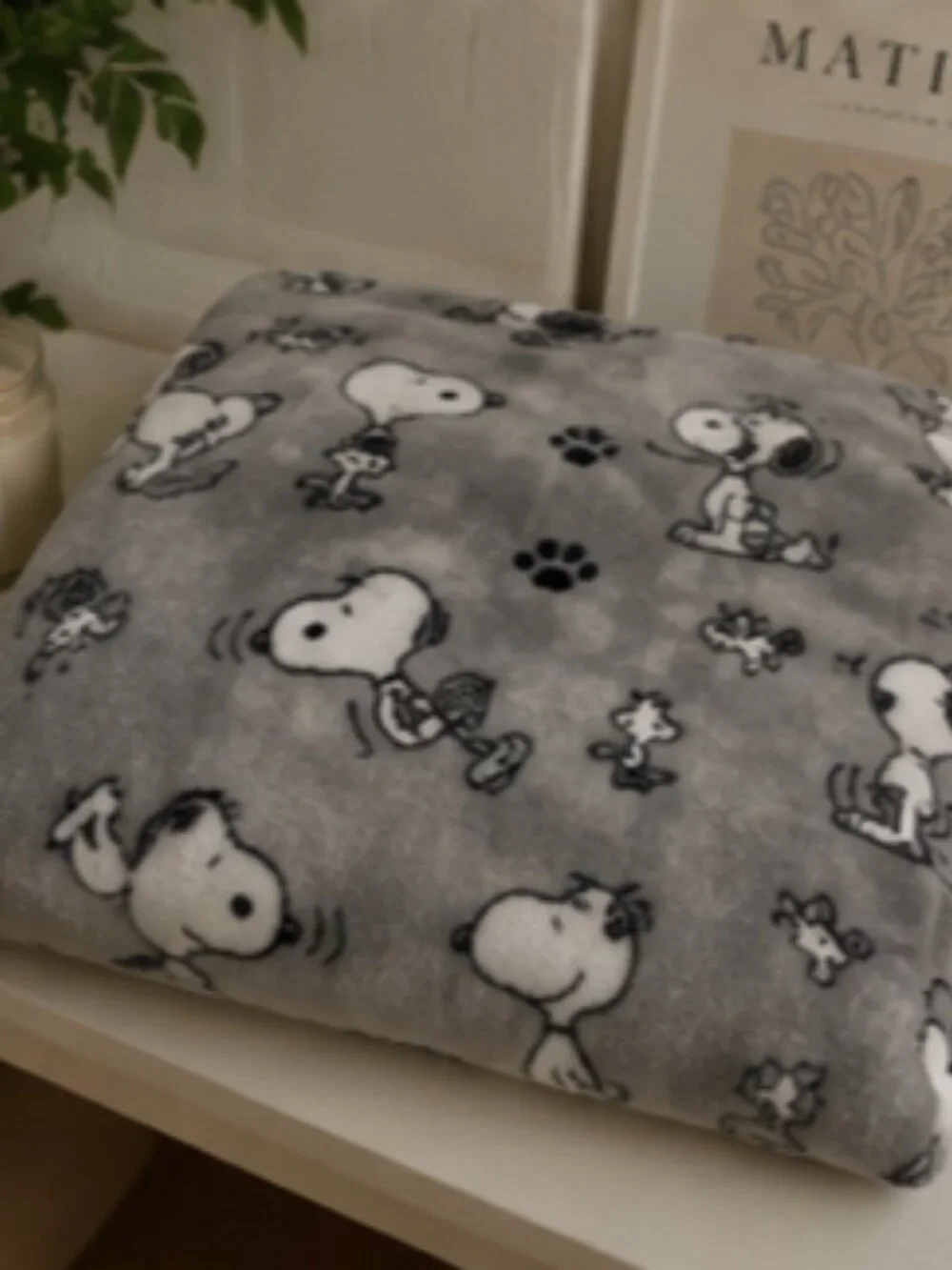 Peanuts Snoopy Throw Blanket